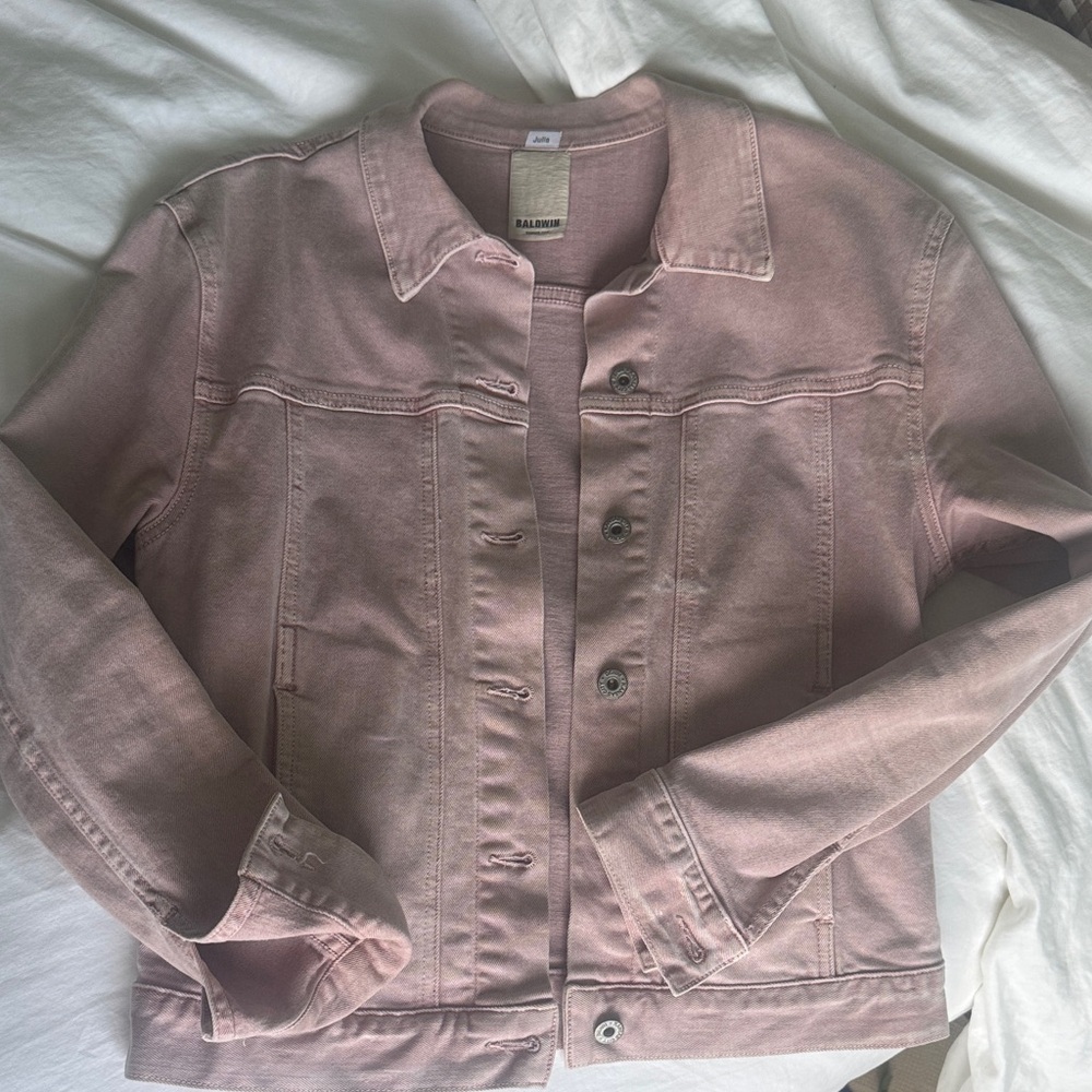 Baldwin Kansas City Pink Jean Jacket